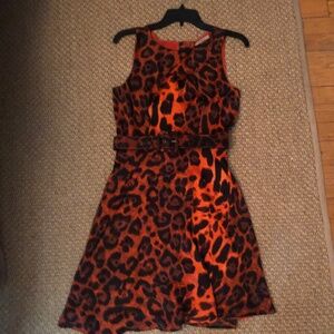 Animal Print Dress